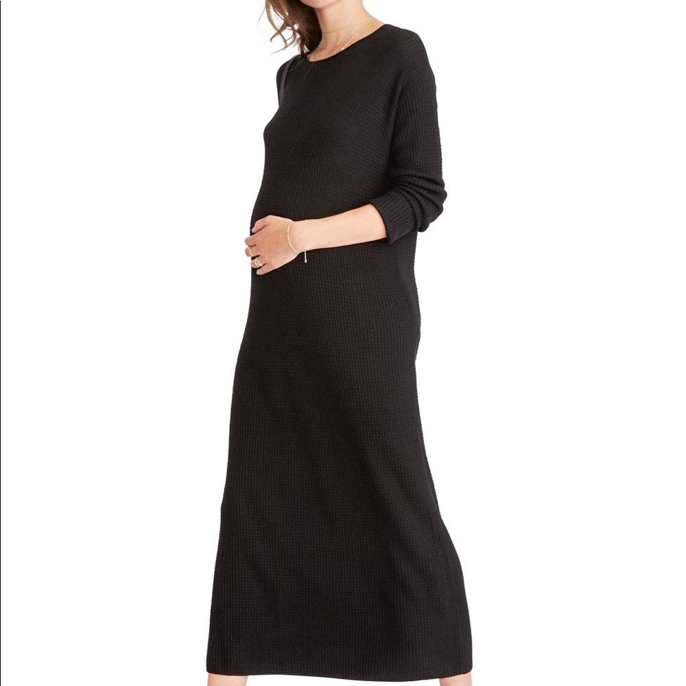 HATCH cozy waffle dress
